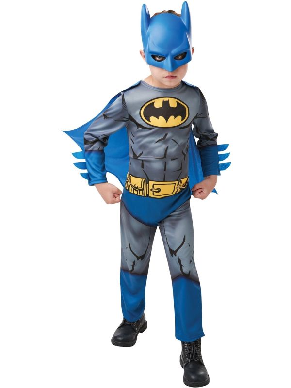 Grijs Blauw Batman Brave and Bold Kostuum Kinderen