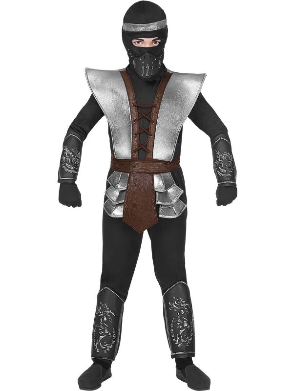 Grijs Ninja Pak Jongens