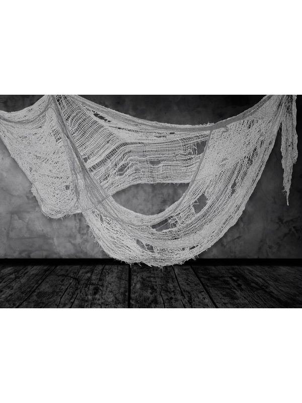 Grijze Griezel Stof Halloween Decoratie