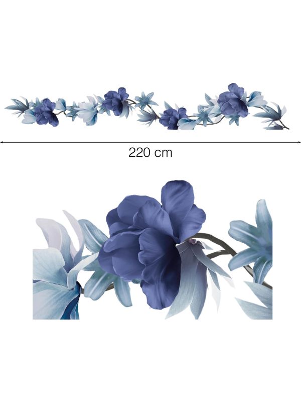 Grijze Halloween Bloemenslinger