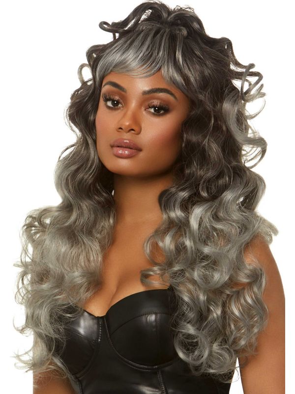 Grijze Jessie Pruik