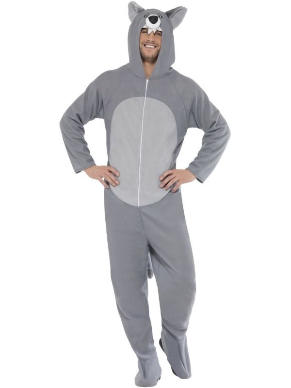 Grijze Wolven Onesie