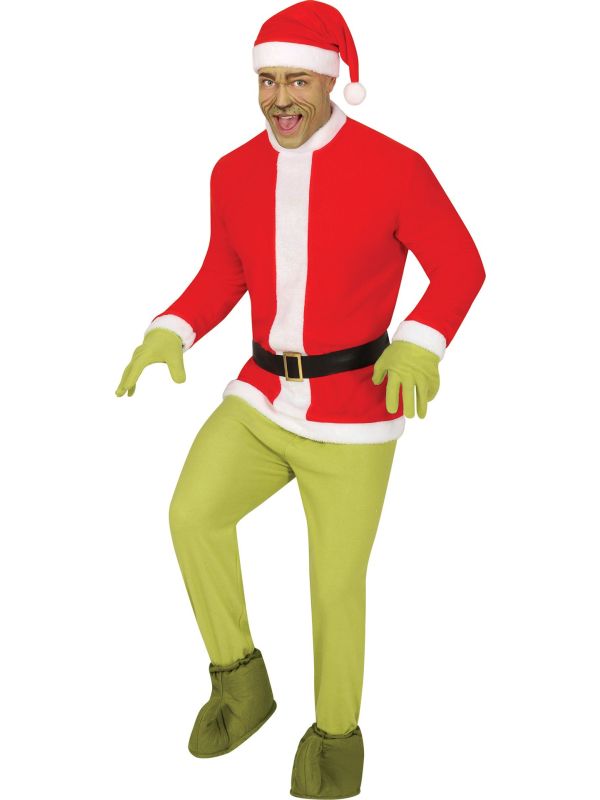 Grinch Kerstman Kostuum Heren