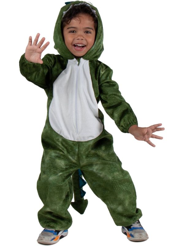 Groen Dinosauruspak Jongens Meisjes