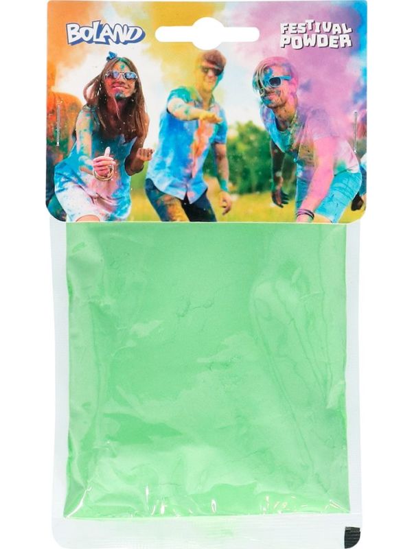 Groen Festival Kleurpoeder