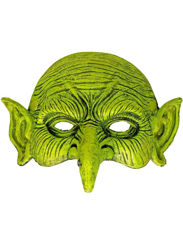 Groen Heksen Masker