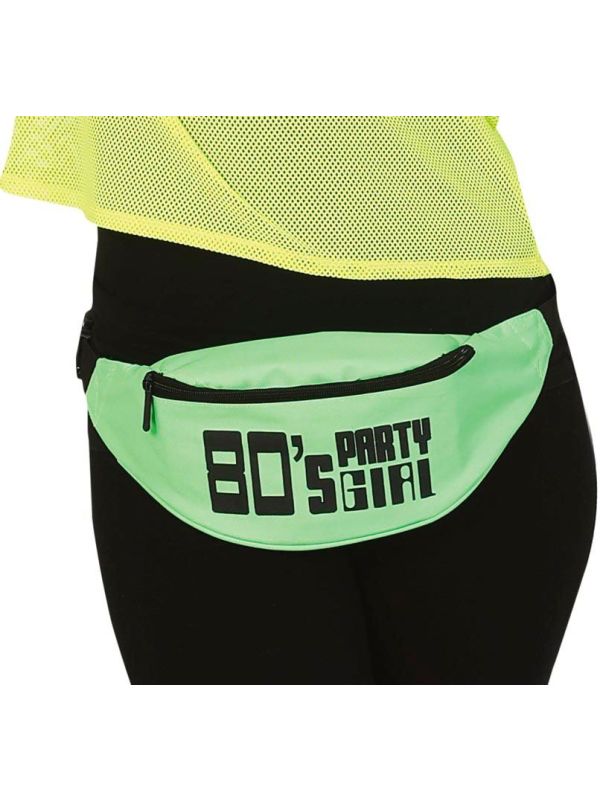 Groen Heuptasje 80's Party Girl