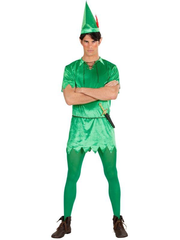 Groen Peter Pan Kostuum
