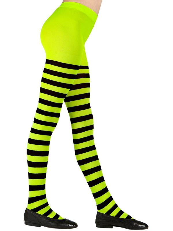 Groen Zwart Gestreepte Kinderpanty