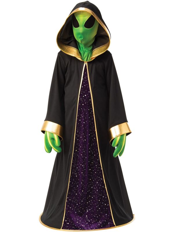 Groene Alien Mantel Kinderen