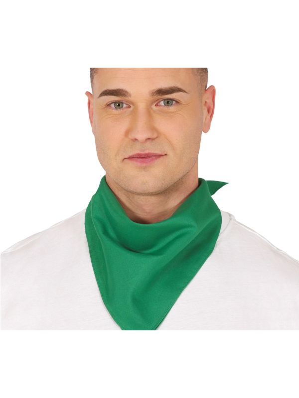 Groene Bandana Sjaal Volwassenen