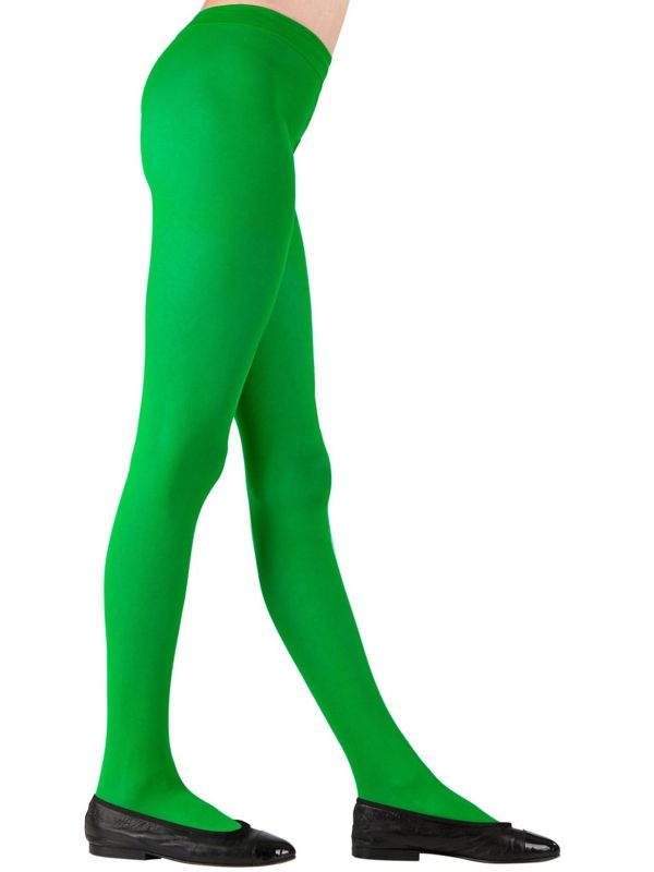 Groene Basis Maillot Kind 40Den