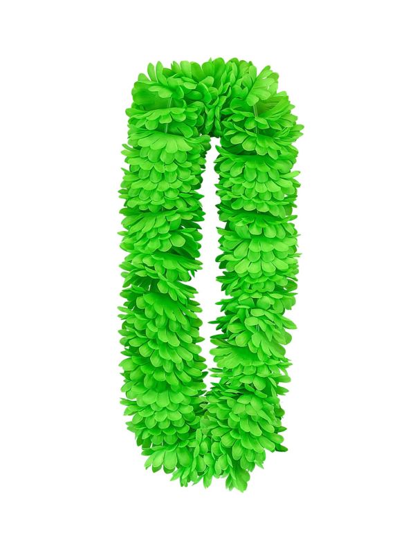 Groene Hawaii Bloemenkrans Ketting
