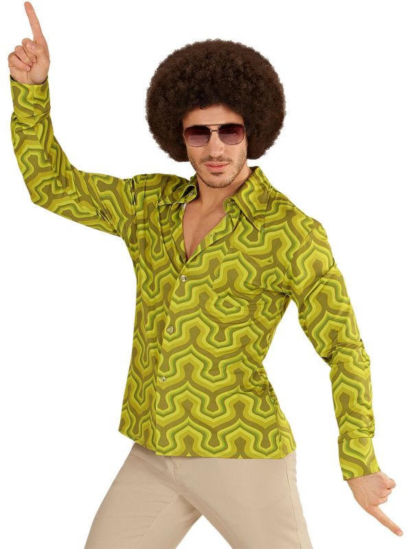 Groene Jaren 70 Shirt