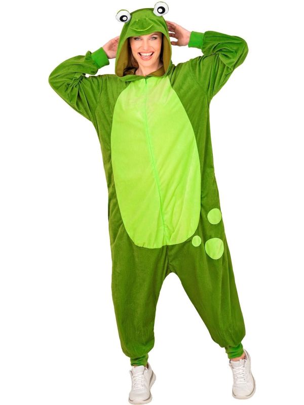 Groene Kikker Onesie Dames Heren