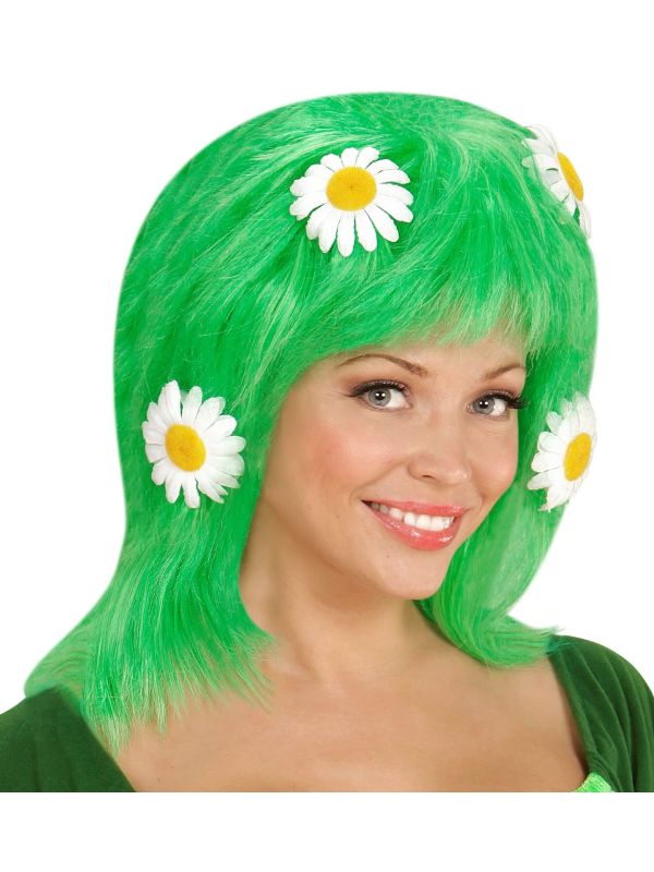 Groene Moeder Natuur Pruik