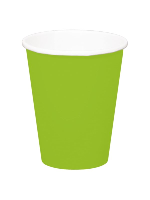 Groene Party Wegwerp Bekers