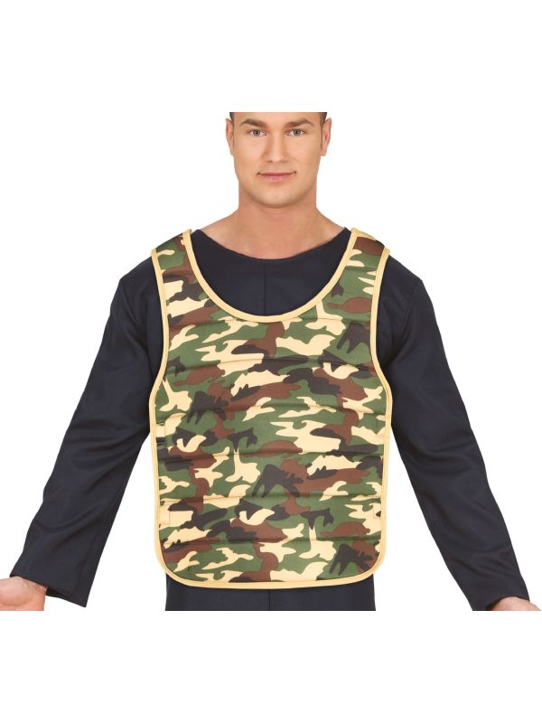 Groene Soldaten Camouflage Vest