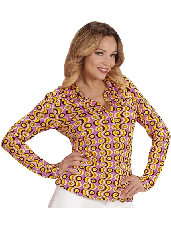 Groovy 70's Dames Shirt