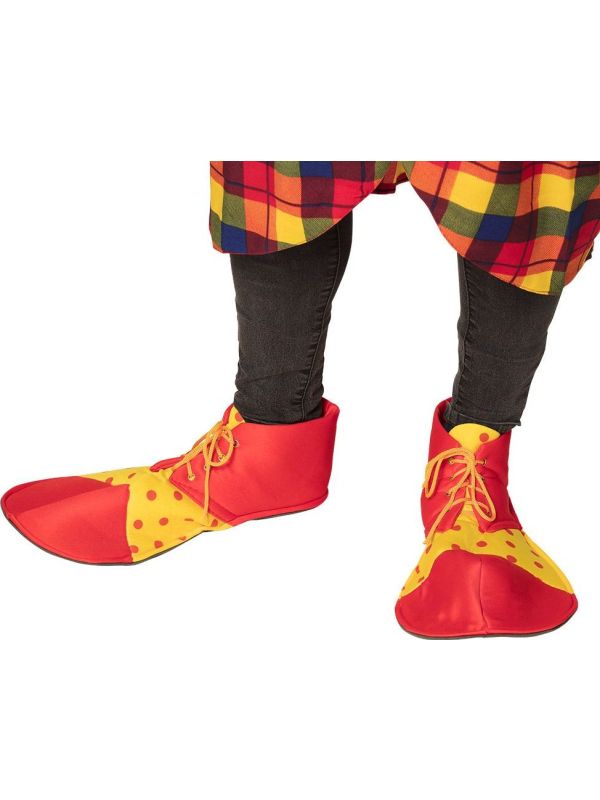 Grote Clownschoenen met Stippen