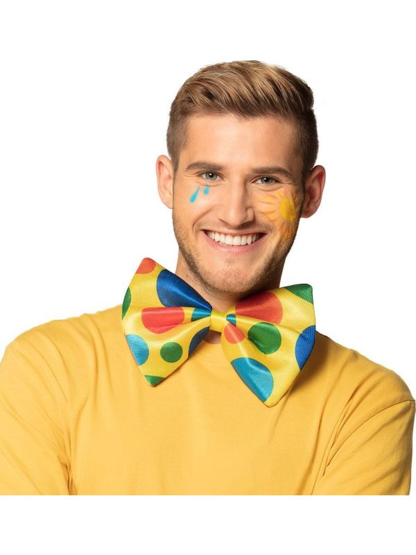 Grote Clownstrik met Stippen