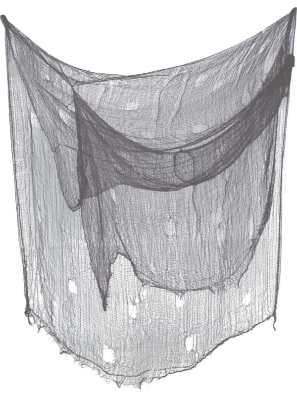 Grote Grijze Halloween Decoratie Stof