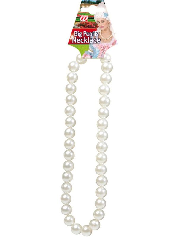 Grote Witte Parelketting