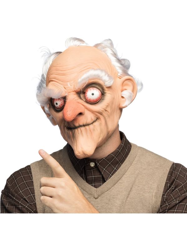 Grumpy Opa Masker Carnaval