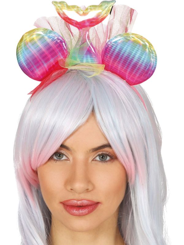 Haarband Zeemeermin Regenboog