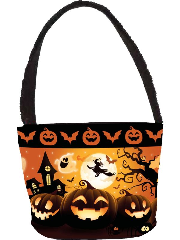 Halloween Angry Pumpkin Snoepgoed Tas