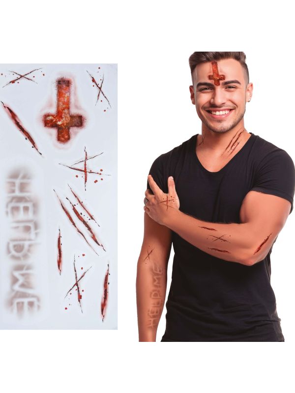 Halloween Bezeten Door Duivel Stickers