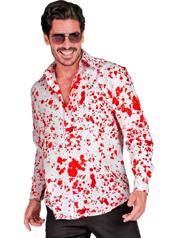 Halloween Bloedbad Shirt Heren