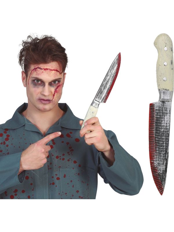 Halloween Bloederig Keukenmes