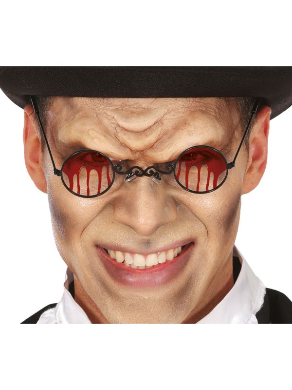 Halloween Bloederige Glazen Bril