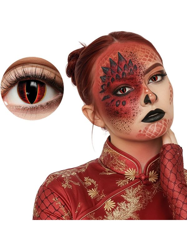 Halloween Dragonfire 3-Maandslenzen