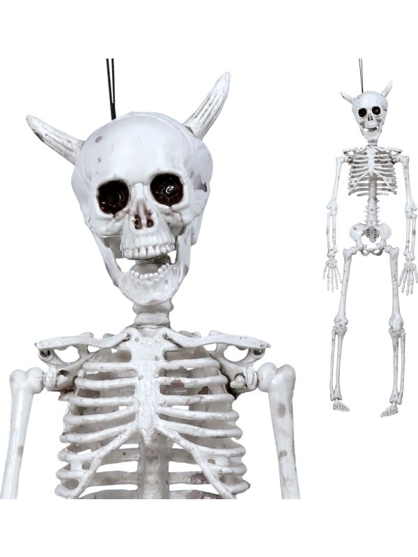 Halloween Duivel Skelet Hanger