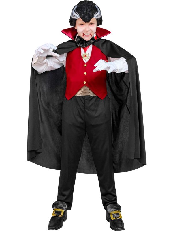 Halloween Griezel Vampier Kostuum Kind