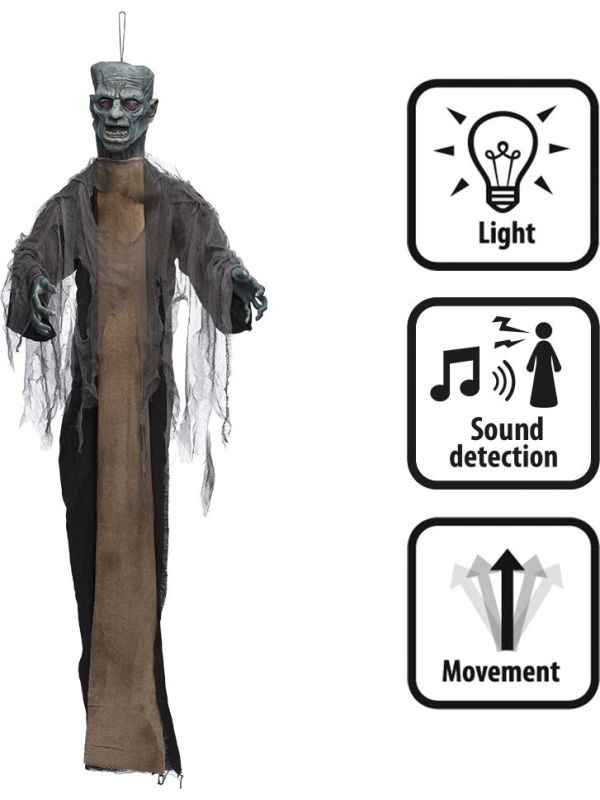 Halloween Hangende Dead Fred met Licht & Geluid