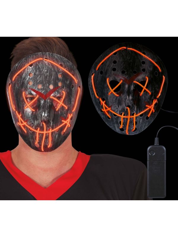 Halloween Hockey Lichtmasker