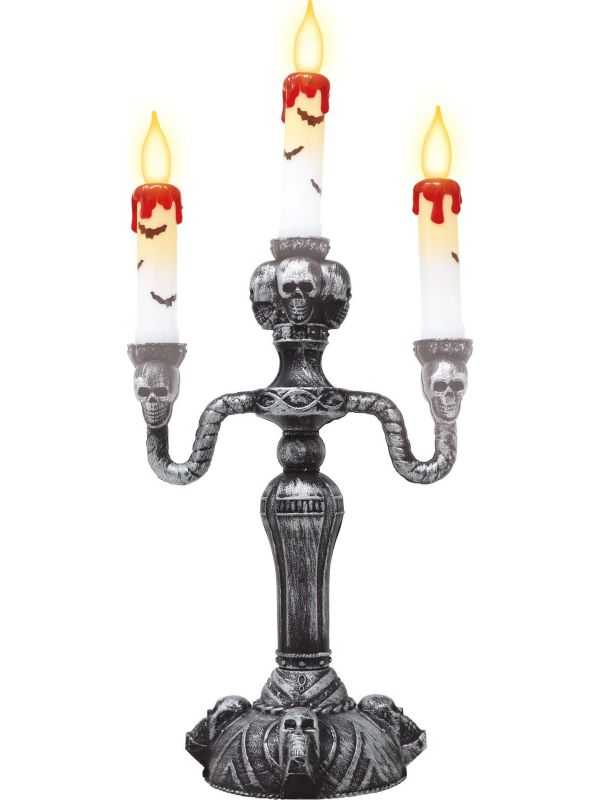 Halloween Kandelaar met Kaarsen 40cm