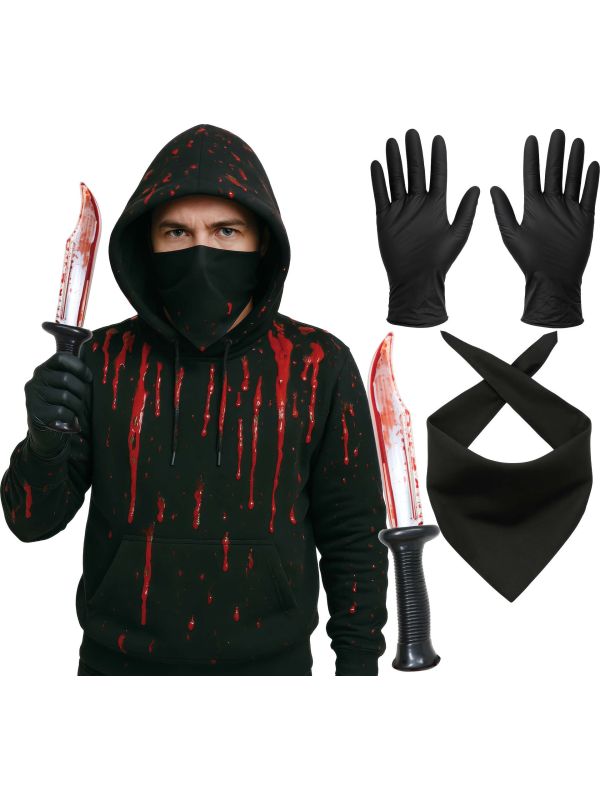 Halloween Killer Accessoireset 3-Delig