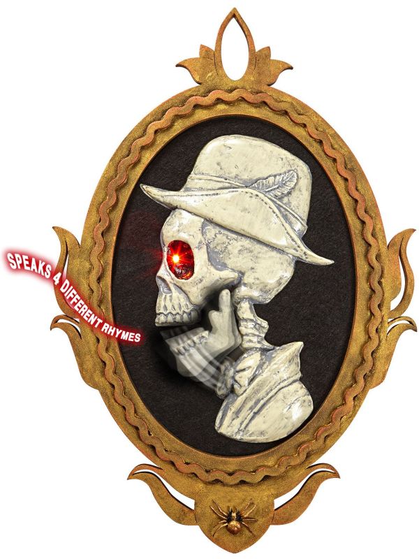 Halloween Lichtgevend Schilderij Doodskop