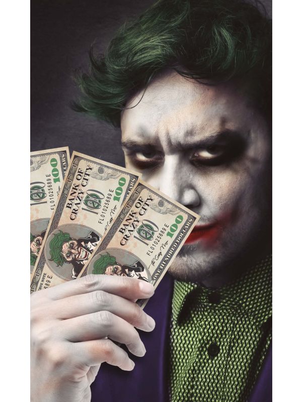 Halloween Nep Geld The Joker