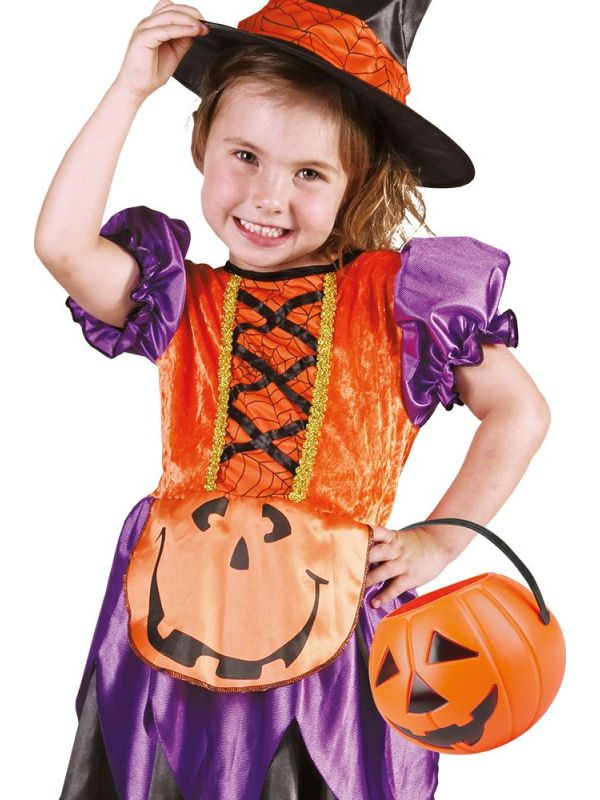 Halloween Pompoen Snoepemmer Oranje