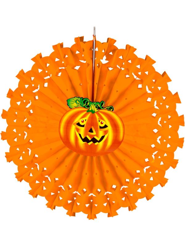 Halloween Pompoen Waaier