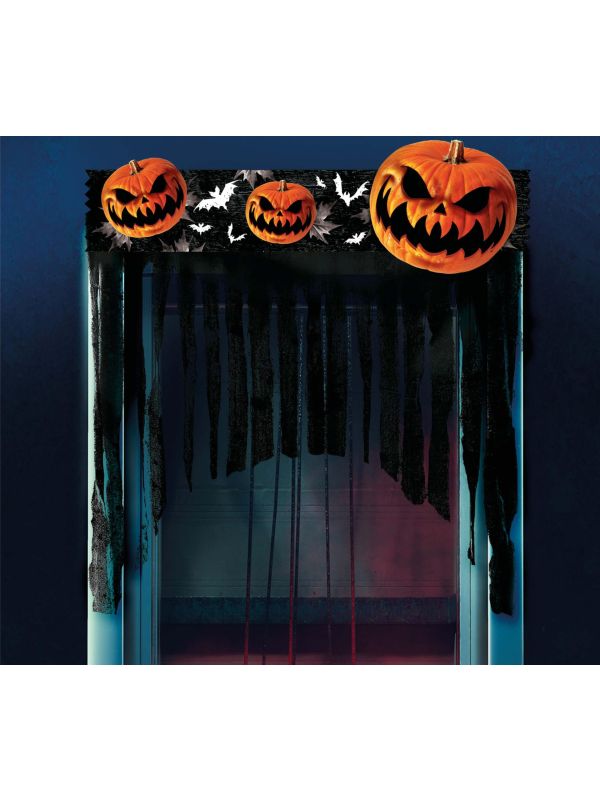 Halloween Pumpkins Deurgordijn