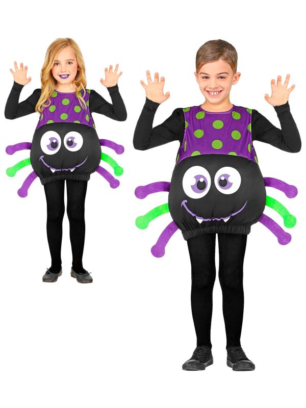 Halloween Schattig Spin Kostuum Kind