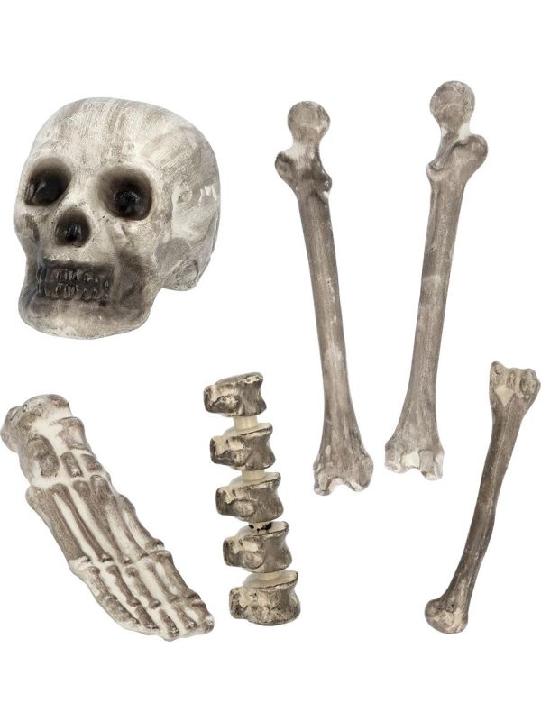 Halloween Schedel en Botten Set