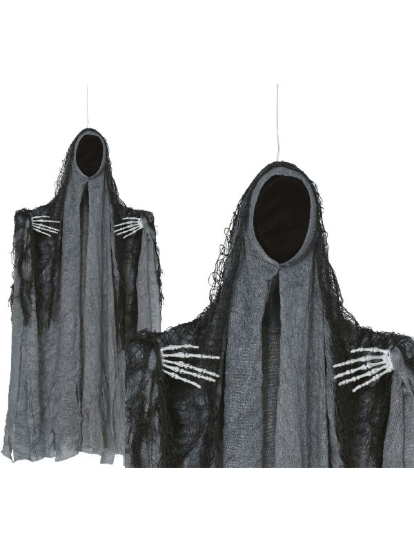 Halloween Skelet Hangende Geest 50cm