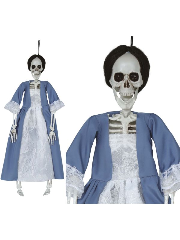 Halloween Skelet Hangende Vrouw Rok 40cm
